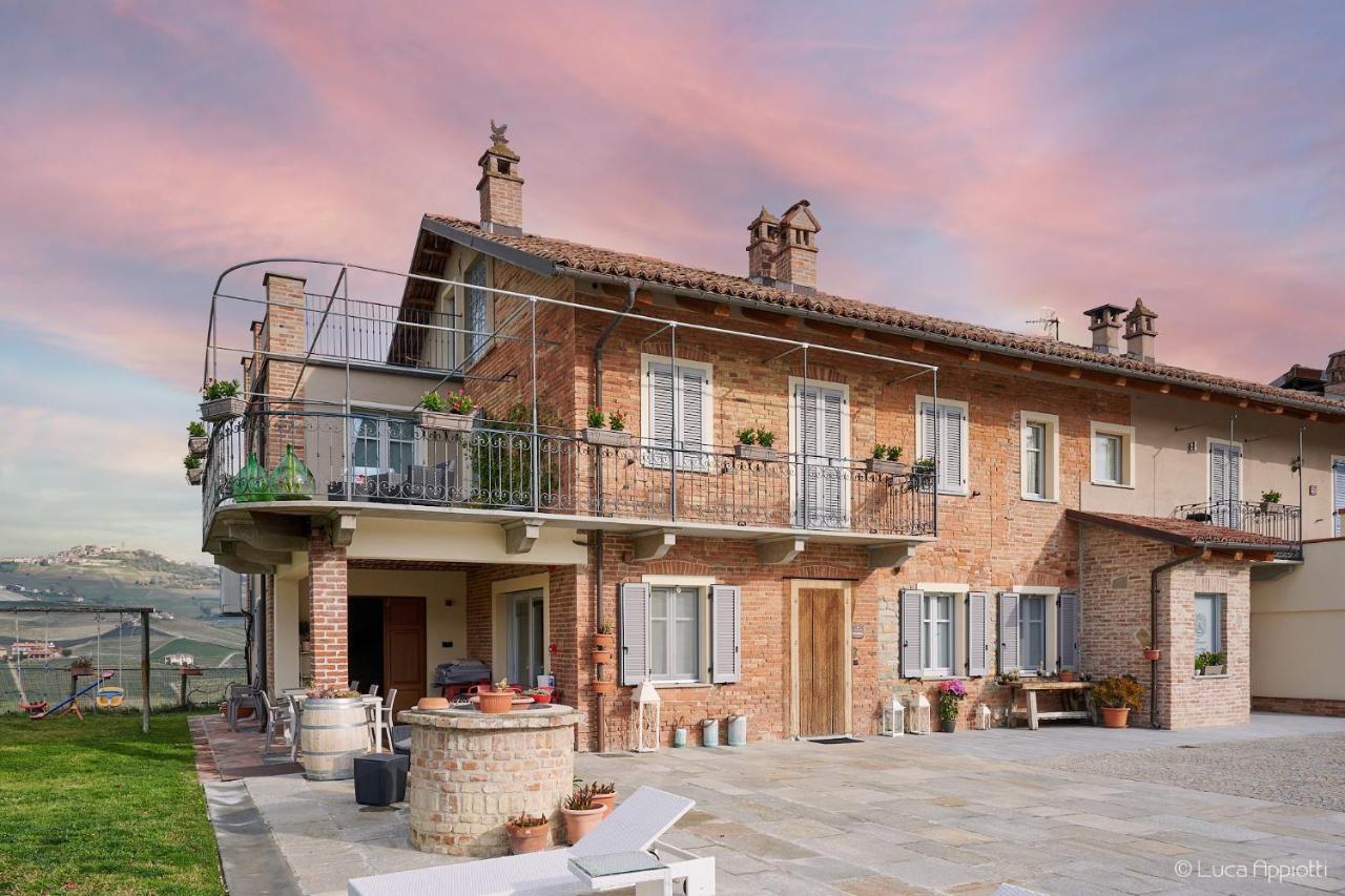 Agriturismo Cascina Sciulun Monforte dʼAlba Exteriör bild